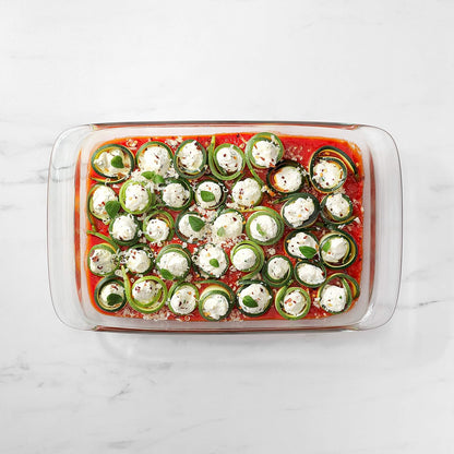 OXO Good Grips 3 Qt Glass Baking Dish - Durable, Easy-Clean Design for Perfect Baking