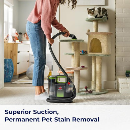 BISSELL® Little Green® Max Pet SmartMix Portable Carpet Cleaner - Deep Clean with Self-Cleaning Tool & Pet Hair Removal | 38572