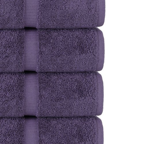 Chakir Turkish Linens Luxury Spa and Hotel Quality Premium Turkish Cotton 6-Piece Towel Set (2 x Bath Towels, 2 x Hand Towels, 2 x Washcloths)