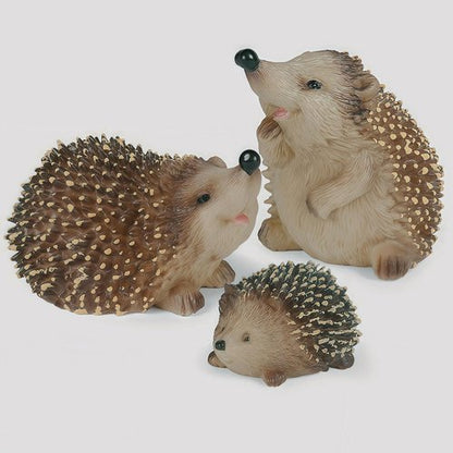 Gemini&Genius Hedgehog Animal Toys - Jungle Family Figures for Kids Play | Perfect Cake Toppers & Party Favors