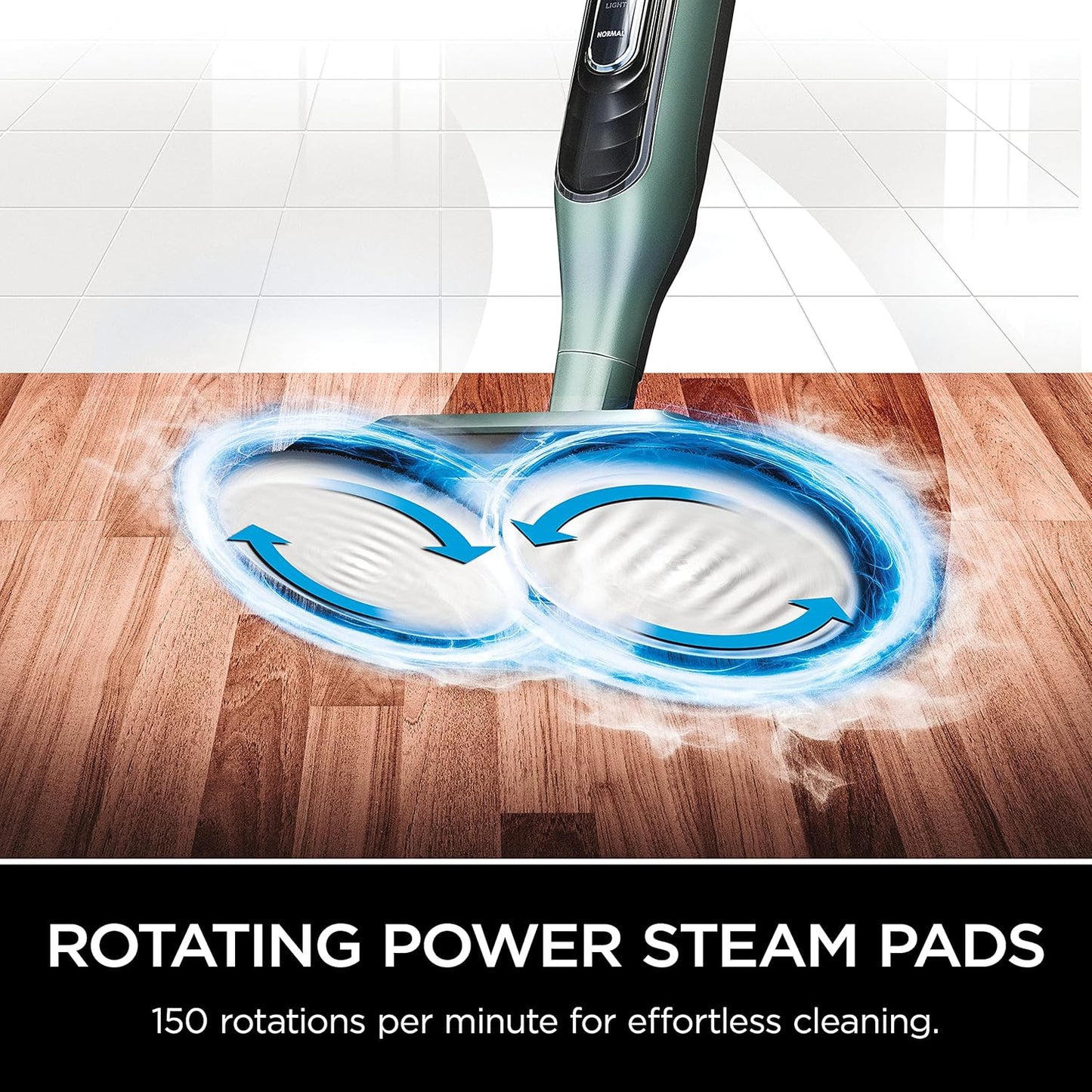 Shark Steam & Scrub Washable Pads - Powerful Cleaning for All Sealed Hard Floors | Grey, Compatible with S8001, S8201, S7201 & S7001