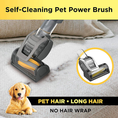 Shark Vertex Ultralight Corded Stick Vacuum Cleaner - Powerful Pet Hair Removal | Removable Handheld | 3 Attachments Included