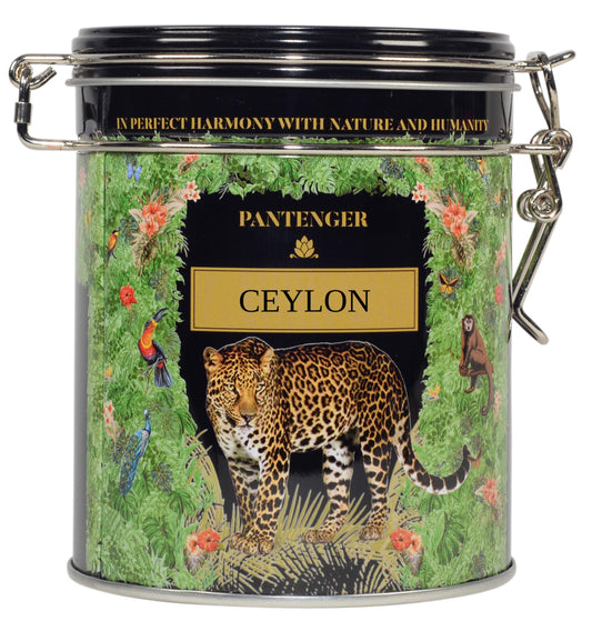 Pantenger Ceylon Tea Loose Leaf. 3.5 Ounce (50 Servings). USDA Organic Black Tea Leaves from Dimbula, Sri Lanka. High Grown Ceylon Tea. Packed in USA.