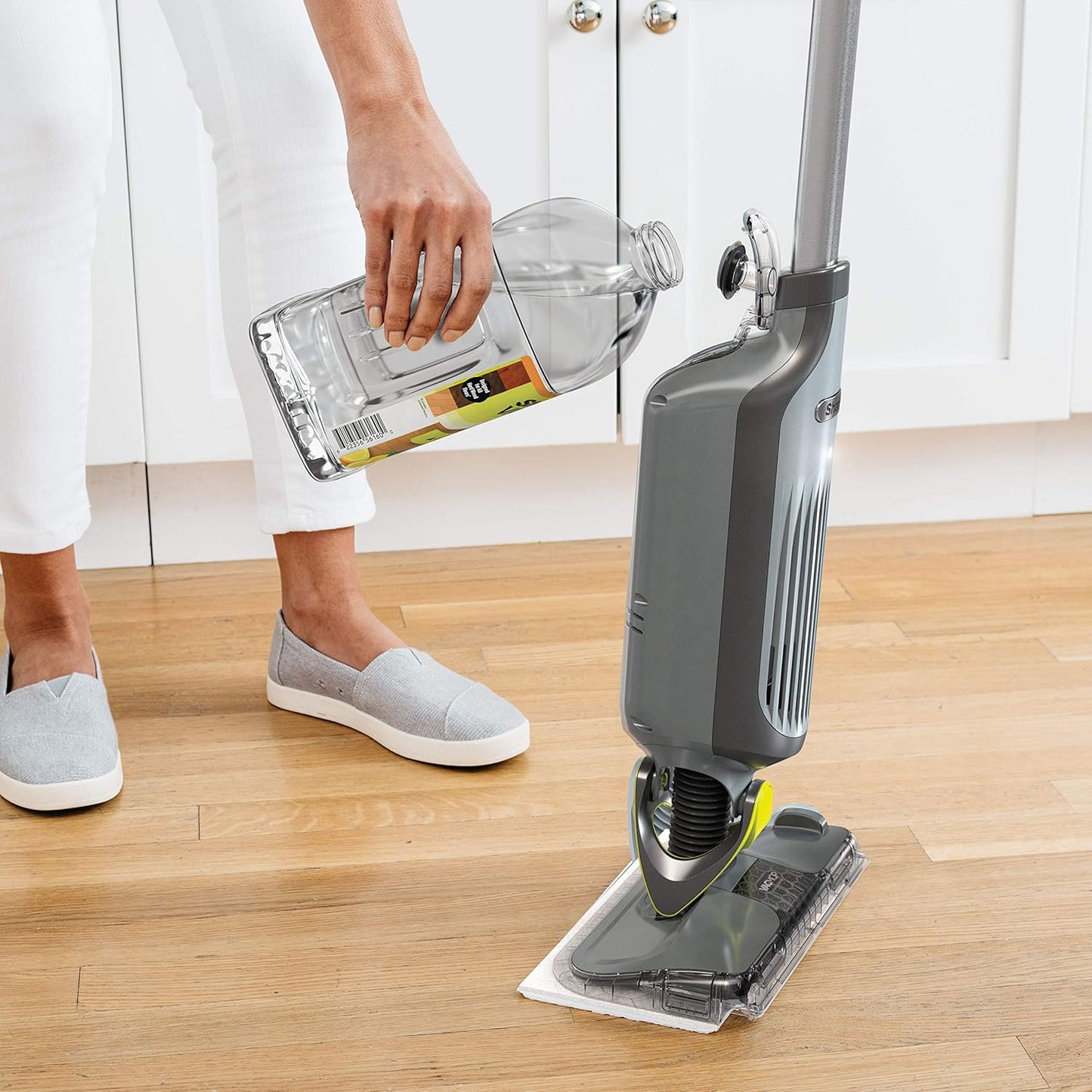 Shark VACMOP Hardwood Cleaner Refill - 2 Liter Bottle for VM252 & VM180 | Cleans & Disinfects Sealed Floors