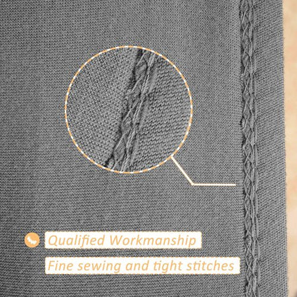 Stretch Jersey Box Spring Cover Wrap Around, Bed Skirt Alternative, Ultra Soft & Wrinkle Resistant, Queen/Queen XL, Light Gray