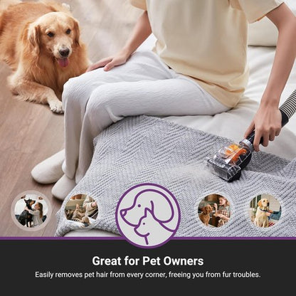 Eureka MaxSwivel Pro NEU350 Upright Vacuum Cleaner - Powerful Pet Hair Removal | Lightweight for Carpet & Hard Floors - Yellow