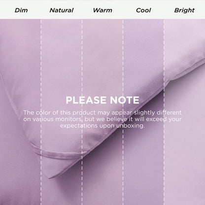 Bedsure Comforter Duvet Insert - Quilted Comforters Full Size, All Season Duvet, GentleSoft Down Alternative Bedding Blanket, with 8 Tabs, Gifts for Women/Men, Light Purple, Full 86 x 82 Inches