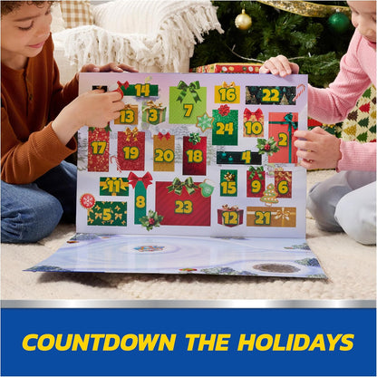 PAW Patrol Advent Calendar 2025 - 24 Surprise Toys with Figures, Mini Vehicles & Accessories for Kids 3+