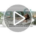 Adjustable Silicone Magnetic Bathtub Overflow Drain Cover for Deep Soaks