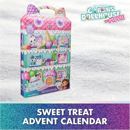 Gabby's Dollhouse Advent Calendar 2025 - 24 Cute Winter Surprises with Gabby Figure & Cat Friends for Kids 3+