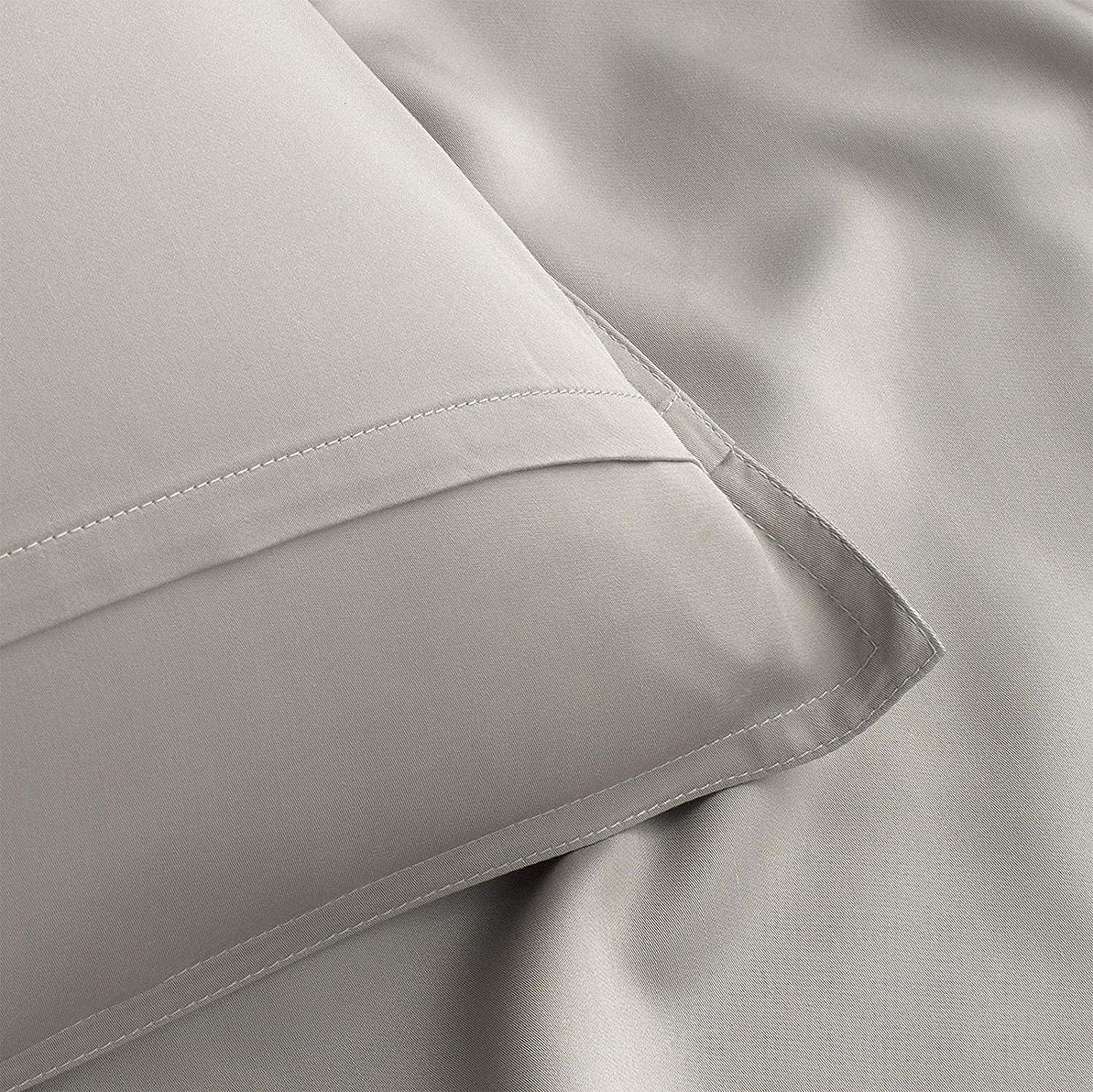 Pure Bamboo California King Sheets - 100% Organic Viscose Bed Sheet Set, Soft & Cooling, Stripes