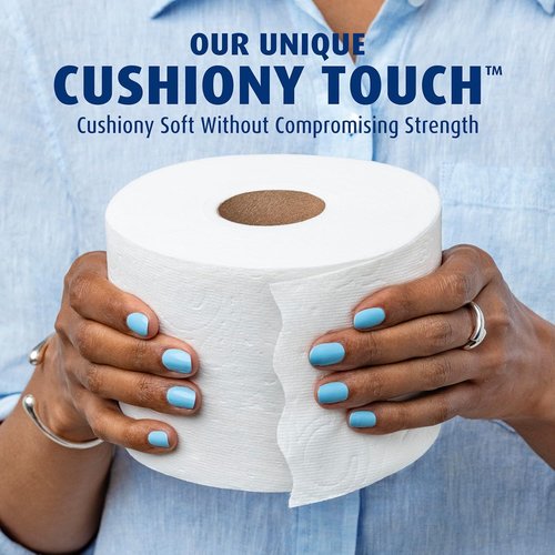 Charmin Ultra Soft Toilet Paper - Cushiony Touch, 18 Family Mega Rolls | 90 Regular Rolls, White