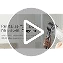 Filtered Handheld Shower Head with High Pressure & Gray Finish