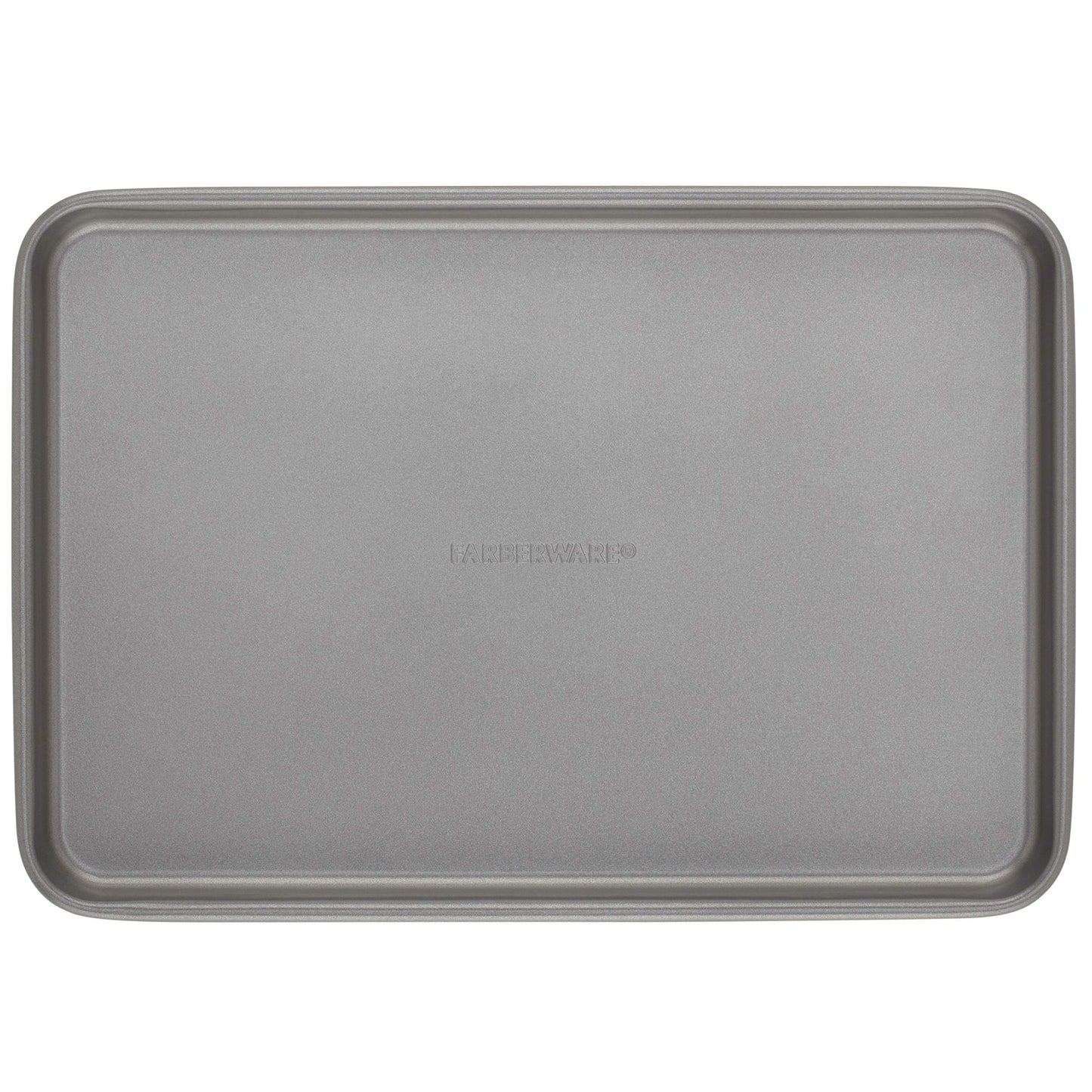 Farberware Nonstick Bakeware Set, Nonstick Cookie Sheets / Baking Sheets - 2 Piece, Gray