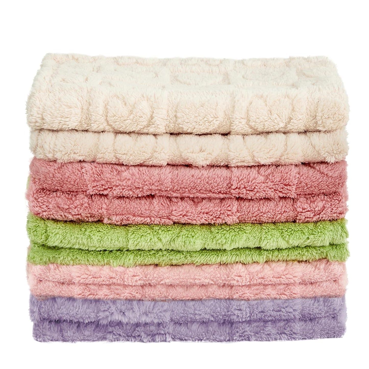 Yurhap Fleece Baby Blanket - Ultra Soft Heart Checkered Design for Boys & Girls | 30” x 40” (Green)