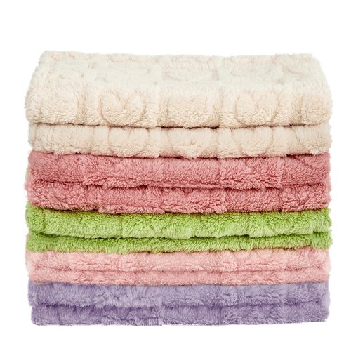 Yurhap Fleece Baby Blanket Heart Checkered Blanket, Ultra Soft Cozy Baby Blankets for Girls Boys, Fluffy Infant Toddler Newborn Receiving Blankets for Crib Stroller 30”×40” (Light Pink)