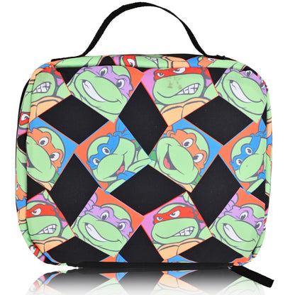 Fast Forward Teenage Mutant Ninja Turtles Lunch Box for Kids | Insulated Lunch Bag Lunch Box for Boys, Girls, Unisex, Toddlers | Teenage Mutant Ninja Turtles Reusable Lunchbox