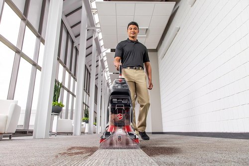 Hoover Commercial PowerScrub XL Spot Extractor - Powerful Carpet Cleaner Machine with Heated Drying | Black