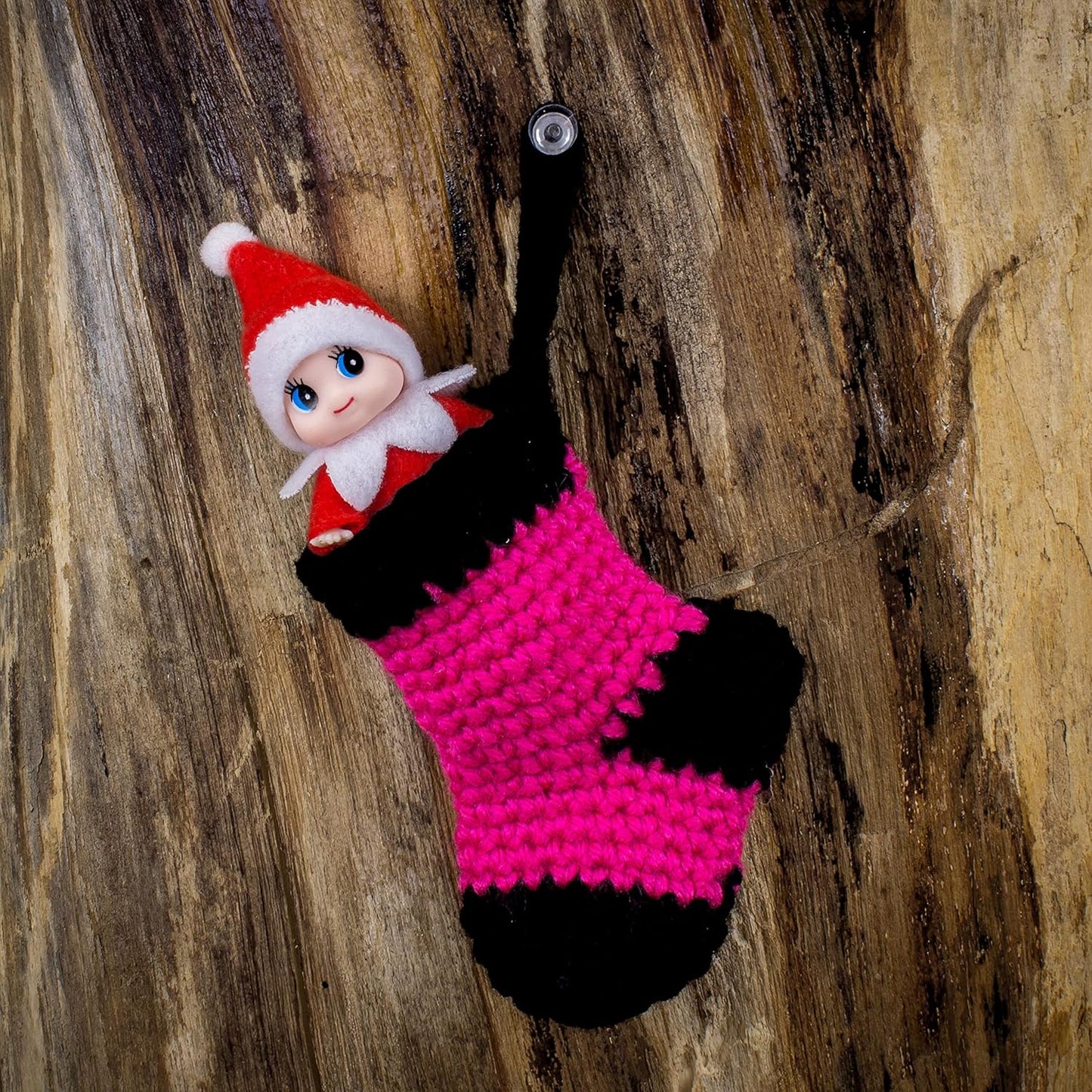 Regine Switzerland Christmas Baby Elf Doll - Adorable Red Jumpsuit for Holiday Cheer