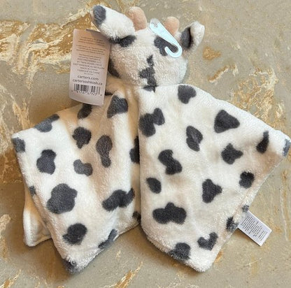 Kids Preferred Cow Plush Stuffed Animal - Soft Snuggler Lovey Security Blanket for Comfort