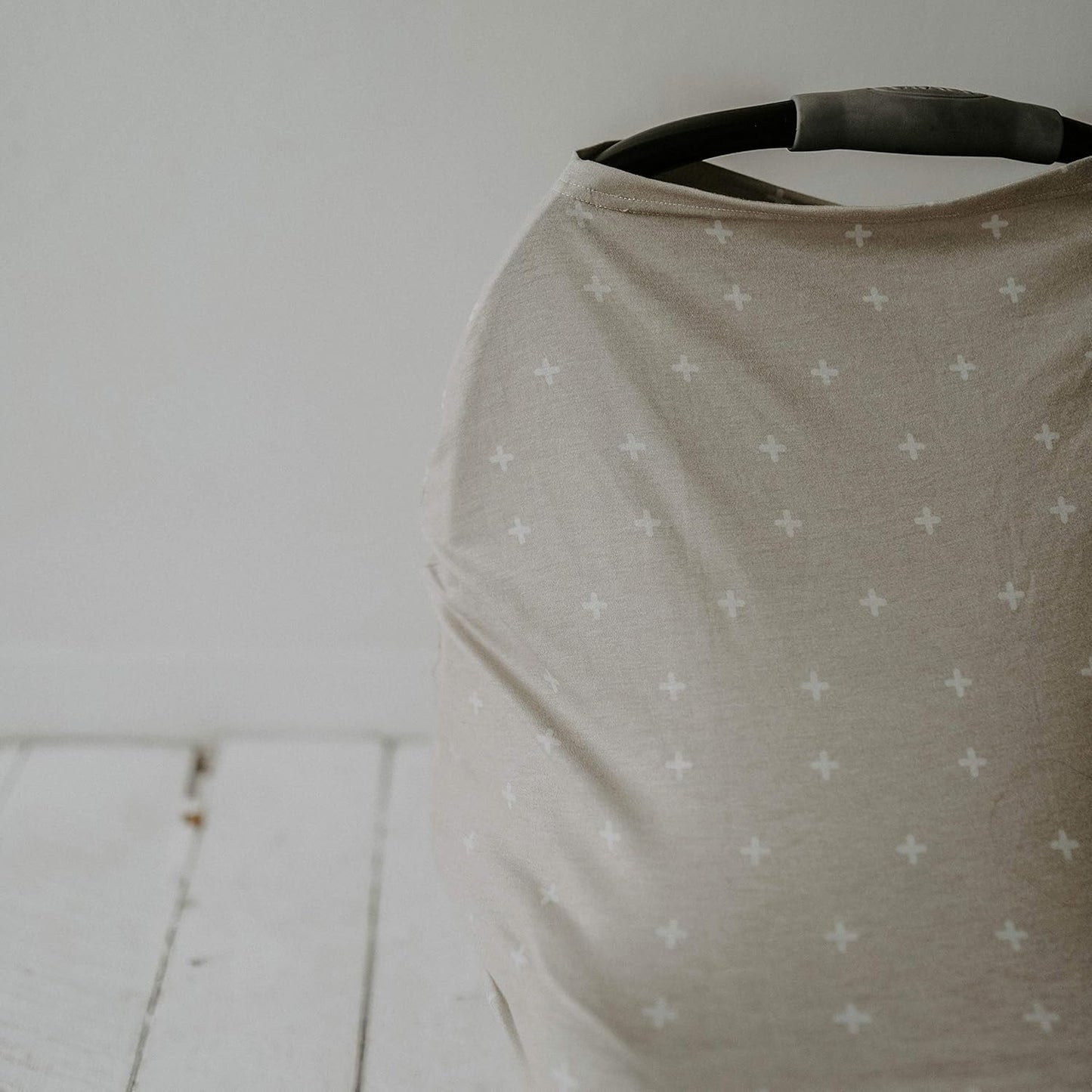 Parker Baby 4 in 1 Car Seat Cover - Stretchy Canopy, Nursing & Grocery Cart Cover | Desert Design