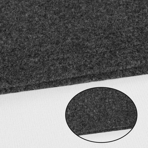 Stretch Pillowcases - Micro Jersey Knit & Ultra Soft Grey Pillow Cases, Standard Size - Set of 2, Heather Gray
