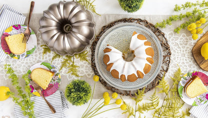 Nordic Ware 12-Cup Bundt Pan - Classic Toffee Finish for Perfect Cakes