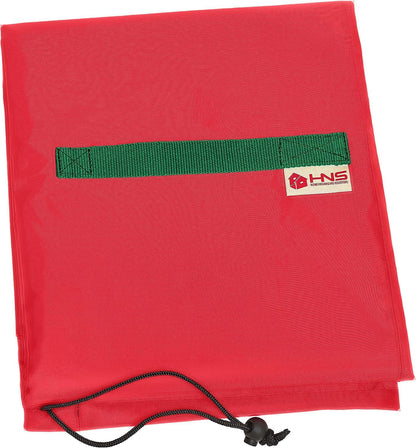Upright Christmas Tree Storage Bag - Durable Dustproof Cover for 7 Ft Artificial Trees | Easy-Use Red Holiday Storage