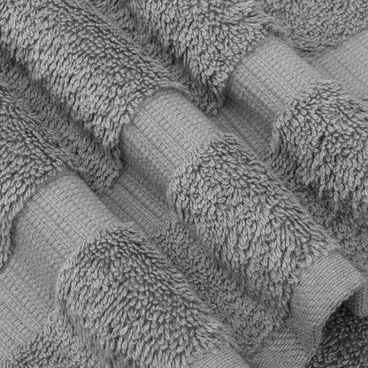 Chakir Turkish Linens | Hotel & Spa Quality 100% Cotton Premium Turkish Towels | Soft & Absorbent (4-Piece Bath Towels, Gray)