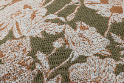 Loloi Chris Loves Julia Matilda Collection PCJ0031 Olive/Orange 18'' x 18'' Cover w/Down Pillow