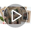 Children Personalized Engraved Wood Photo Frame 4x6 or 5x7 Custom Text & Picture
