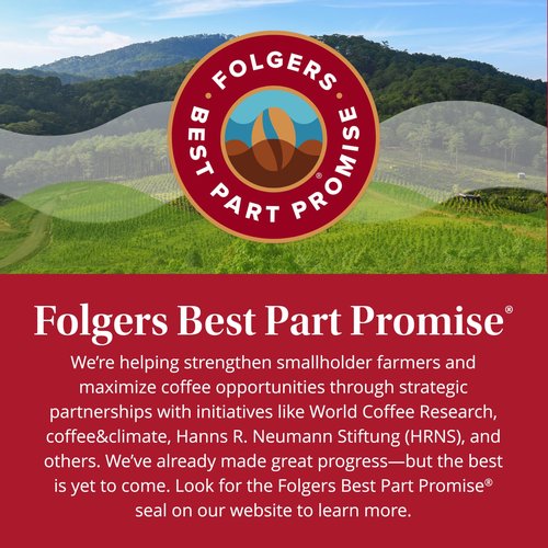 Folgers Breakfast Blend Coffee, Mild Roast, Keurig K-Cup Pods, 10 Count (Pack of 6)