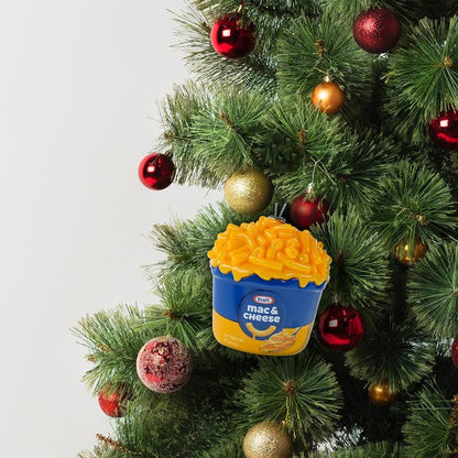 Mac N Cheese Ornament - 3 Inch Christmas Tree Decoration, Indoor/Outdoor
