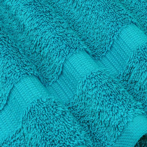 Chakir Turkish Linens | Hotel & Spa Quality 100% Cotton Premium Turkish Towels | Soft & Absorbent (3 Piece Towel Sets, Aqua)