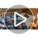 Twin Size Construction Truck Blanket for Teens Boys - Glow in Dark 60x80in