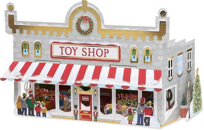 American Greetings Christmas Decoration - Magic Moments Toy Shop Design | Festive Holiday Decor