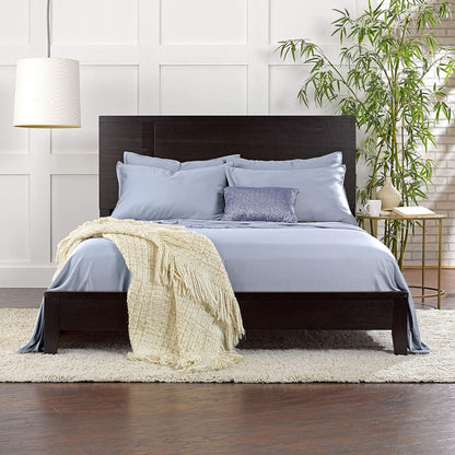 Pure Bamboo Twin Sheets - Luxuriously Soft 100% Organic Viscose Bed Sheet Set | Cooling & Durable (Twin, Sterling Blue)