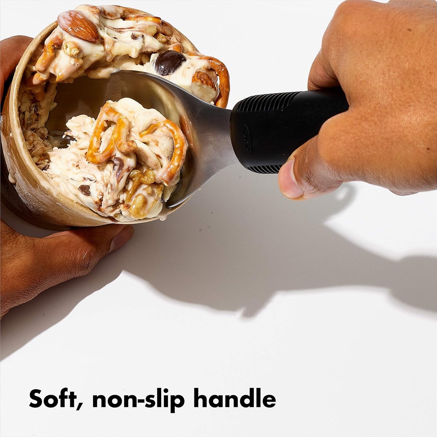 OXO Good Grips Stainless Steel Ice Cream Spade - Durable Design for Effortless Scooping