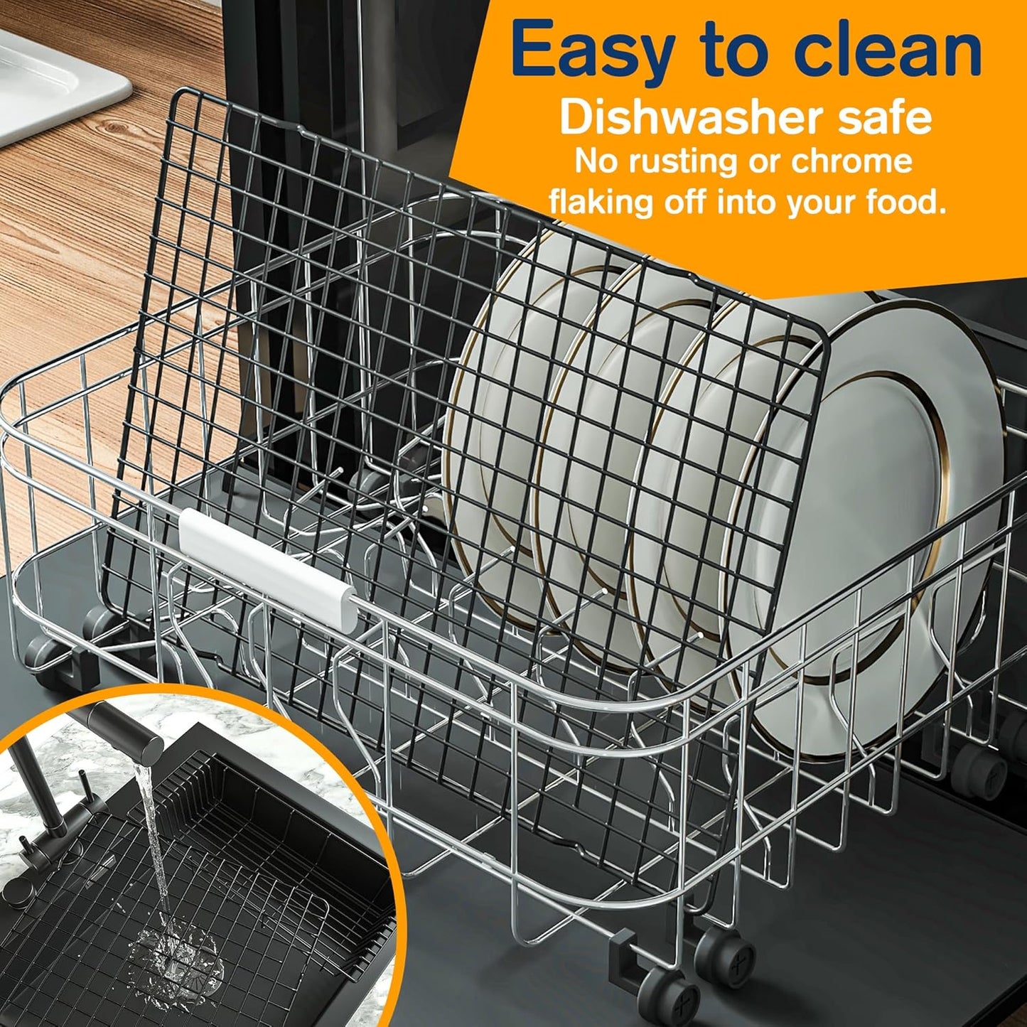 Skiennix Cooling Racks | 2PCS Heavy Duty Stainless Steel Baking Racks - 10" x 15" - Oven & Dishwasher Safe
