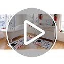 Christmas Snowman Bathroom Rugs Set - 20x47 & 16x24 Inches, Festive Tufted Decor