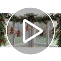 Christmas Gingerbread & Candy Cane Ornaments Set - Classic Color, 36 Pieces