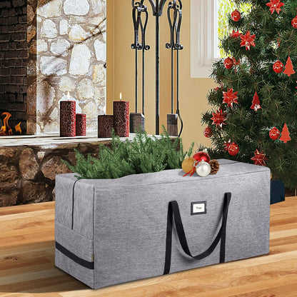 BALEINE Christmas Tree Storage Bag - 7.5FT with Christmas Wrapping Paper Organizer