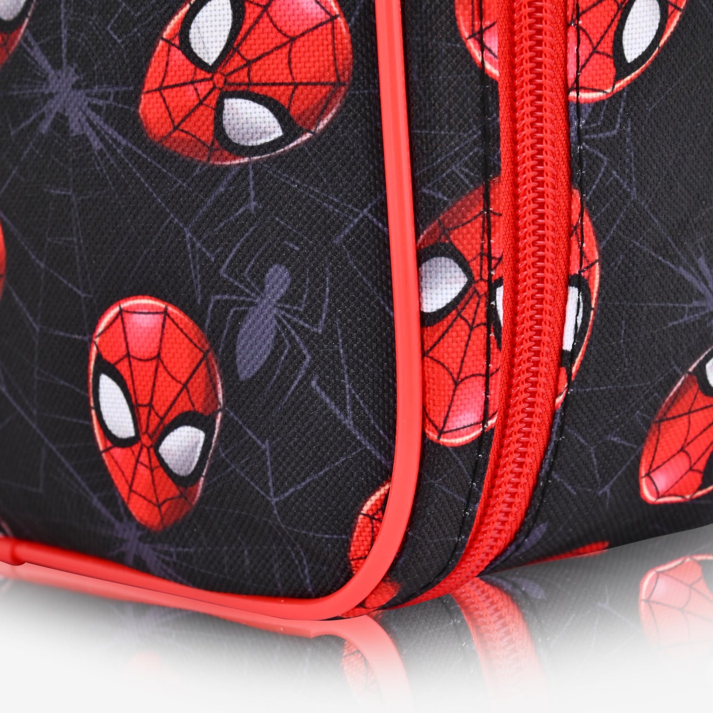 Fast Forward Marvel Spiderman Lunch Box for Kids | Spiderman Insulated Lunch Bag Lunch Box for Boys, Girls, Unisex | Spiderman Black Reusable Lunchbox