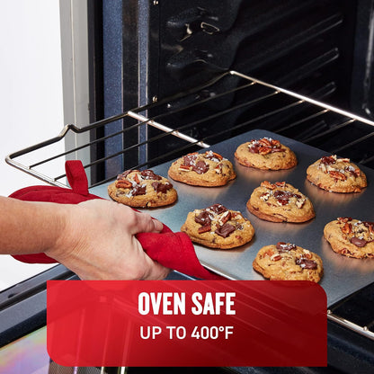 Airbake Ultra Natural Cookie Sheet Set - Durable Non-Stick Design | Perfect for Baking Cookies
