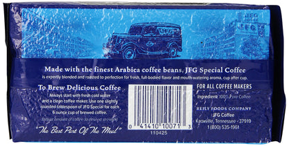 JFG Special Blend Medium-Dark Roast Ground Coffee, 11.5oz Bag (Pack of 4)