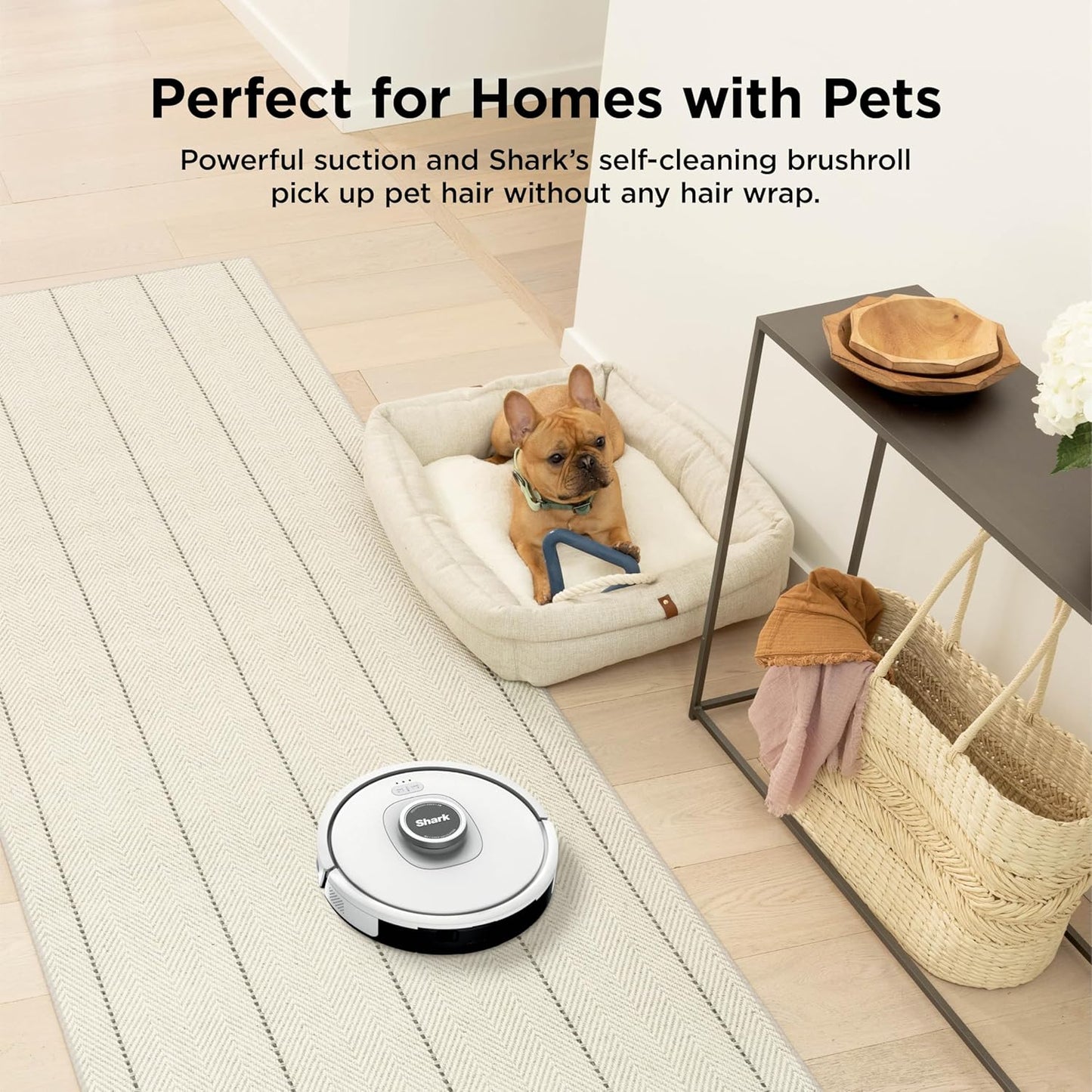 Shark Matrix Clean Robot Vacuum - Powerful Suction for Pet Hair & Hard Floors | Self-Empty Base | Cool Grey