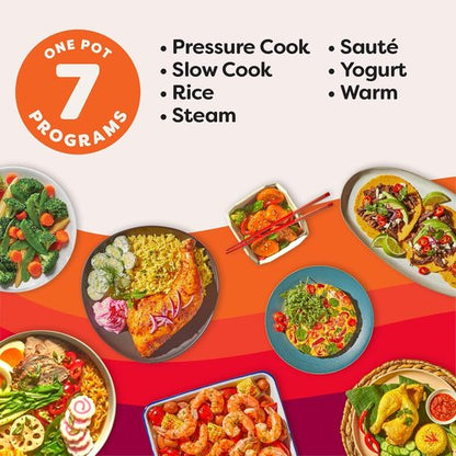 Instant Pot 4QT RIO Mini - 7-in-1 Multi-Cooker with Pressure, Slow Cook, Steam & More - Sea Salt Finish