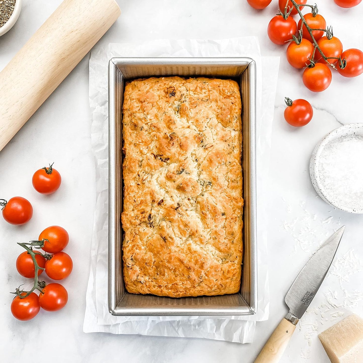 USA Pan | 1 Lb Loaf Pan Set - Durable Nonstick Bakeware for Perfectly Baked Bread