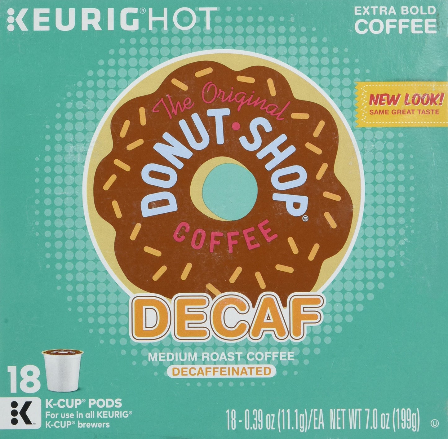 The Original Donut Shop, Decaf Coffee (18 K-Cups)