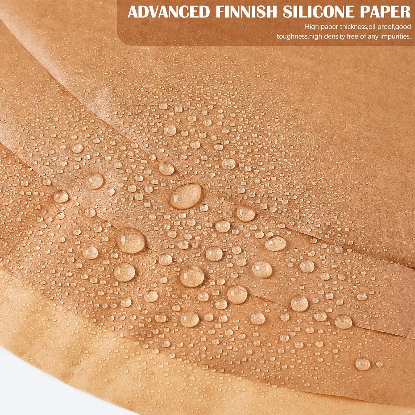 Teenyyou 40 Pcs Round Parchment Paper Liners - 20 Inch Disposable Baking Sheets for Dutch Ovens, Air Fryers & BBQ